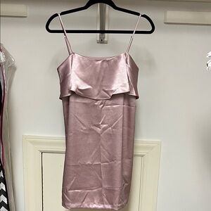 Kimchi Blue - Blush Satin Dress